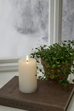 Koriste- Ja Kausivalot^Star Trading LED-kynttilä Flamme Flow 15 cm valkoinen