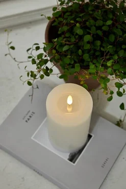 Koriste- Ja Kausivalot^Star Trading LED-kynttilä Flamme Flow 15 cm valkoinen