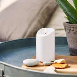 Koriste- Ja Kausivalot^Star Trading LED-kynttilä Flamme 13 cm IP44 valkoinen
