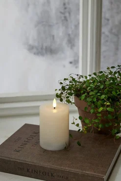 Koriste- Ja Kausivalot^Star Trading LED-kynttilä Flamme Flow 12,5 cm valkoinen