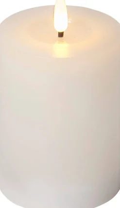 Koriste- Ja Kausivalot^Star Trading LED-kynttilä Flamme Flow 12,5 cm valkoinen