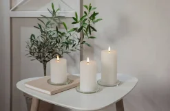 Koriste- Ja Kausivalot^Star Trading LED-kynttilä Flamme Flow 12,5 cm valkoinen