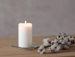 Koriste- Ja Kausivalot^Star Trading LED-kynttilä Flamme 14 cm valkoinen