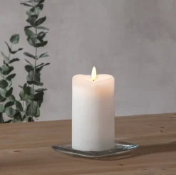 Koriste- Ja Kausivalot^Star Trading LED-kynttilä Flamme 14 cm valkoinen