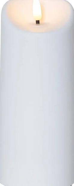 Koriste- Ja Kausivalot^Star Trading LED-kynttilä Flamme 18 cm IP44 valkoinen