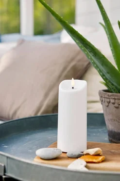 Koriste- Ja Kausivalot^Star Trading LED-kynttilä Flamme 18 cm IP44 valkoinen