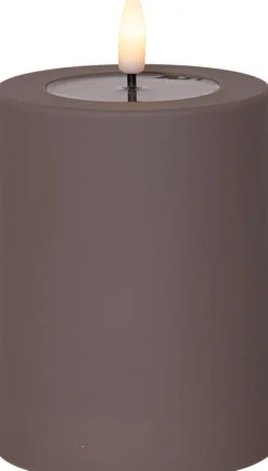 Koriste- Ja Kausivalot^Star Trading LED-kynttilä Flamme Soft 12,5 cm ruskea