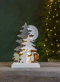 Koriste- Ja Kausivalot^Star Trading pöytäkoriste Forest Friends 44 cm