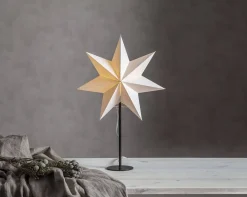 Koriste- Ja Kausivalot^Star Trading pöytätähti Mixa valkoinen