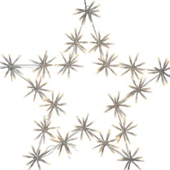 Koriste- Ja Kausivalot^Star Trading siluetti Flower Star 60 cm
