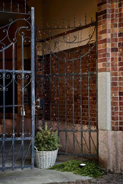 Koriste- Ja Kausivalot^Star Trading valosarja Golden Warm White 80 LED musta 5,6m