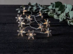 Koriste- Ja Kausivalot^Star Trading valosarja Izy Kukat 135 cm kirkas