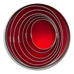 Leivonta^Stu00e4dter Städter ovaali piparimuottisetti 4,5-9  cm, 6-os.