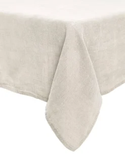 Keittiötekstiilit^Svanefors pöytäliina Julie 145x280 cm l.valkoinen