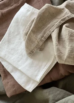 Keittiötekstiilit^Svanefors servetti Julie 45x45 cm mokka