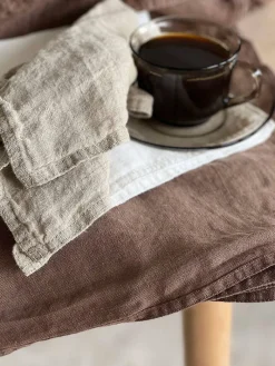 Keittiötekstiilit^Svanefors servetti Julie 45x45 cm pellava