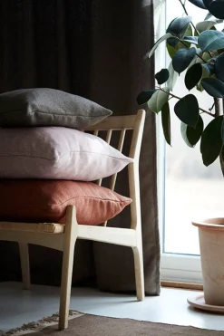 Sisustustekstiilit^Svanefors tyynynpäällinen Greenwich 45x45 cm nougat