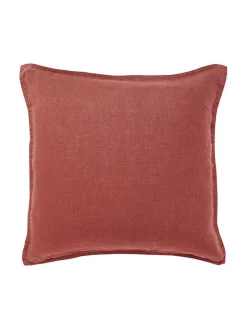 Sisustustekstiilit^Svanefors tyynynpäällinen Julie 45x45 cm tiilenpunainen