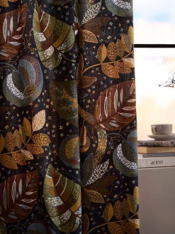 Verhot Ja Verhotarvikkeet^Svanefors verhot A&E 145x250 cm ruoste 2 kpl