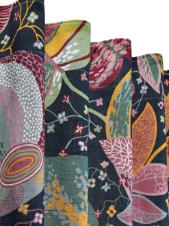 Verhot Ja Verhotarvikkeet^Svanefors verhot A&E 145x250 cm t.sininen 2 kpl