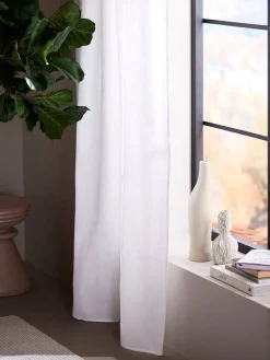 Verhot Ja Verhotarvikkeet^Svanefors verhot Cecil 145x260 cm l.valkoinen 2 kpl