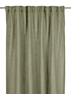 Verhot Ja Verhotarvikkeet^Svanefors verhot Julie 145x280 cm sammaleenvihreä 2 kpl