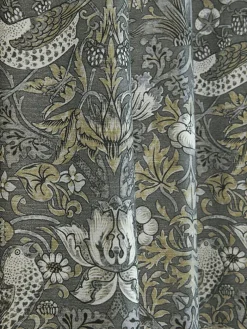 Verhot Ja Verhotarvikkeet^Svanefors verhot Vilja 130x250 cm harmaa 2 kpl