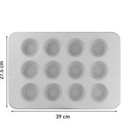 Paistoastiat^Tefal muffinivuoka 12 kuppia Ceramik 39x27,5 cm