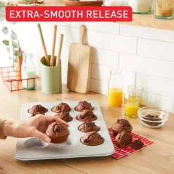 Paistoastiat^Tefal muffinivuoka 12 kuppia Ceramik 39x27,5 cm