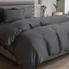 Vuodetekstiilit^TEMPUR pussilakana Silky Bamboo 240x220 cm anthracite