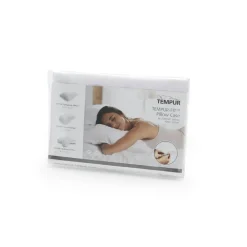 Vuodetekstiilit^TEMPUR tyynyliina Ombracio 60x50 cm valkoinen