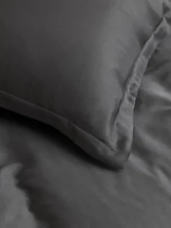 Vuodetekstiilit^TEMPUR tyynyliina Silky Bamboo 60x50 cm anthracite