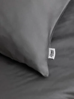 Vuodetekstiilit^TEMPUR tyynyliina Silky Bamboo 60x50 cm anthracite