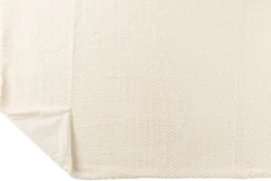 Sisustustekstiilit^ Torkkupeitto 130x180 cm valkoinen