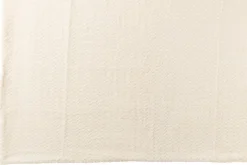 Sisustustekstiilit^ Torkkupeitto 130x180 cm valkoinen