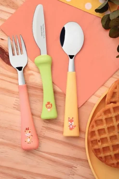 Lastenhuone|Aterimet^Tramontina aterinsetti Baby Friends 3 kpl