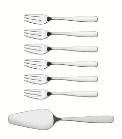 Tarjoilu^Tramontina Essentials kakkulapio+haarukat 6 kpl