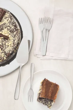 Tarjoilu^Tramontina Essentials kakkulapio+haarukat 6 kpl