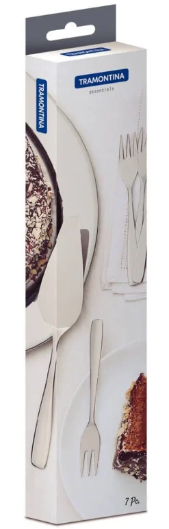 Tarjoilu^Tramontina Essentials kakkulapio+haarukat 6 kpl