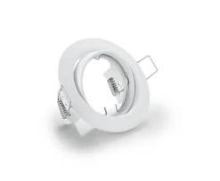 Sisustusvalaisimet^Trio Lighting alasvalo Jura GU10 mattavalkoinen pyöreä