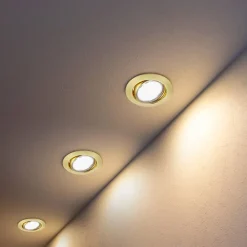 Sisustusvalaisimet^Trio Lighting alasvalo Jura GU10 mattamessinki pyöreä