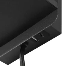 Sisustusvalaisimet^Trio Lighting Comfort seinävalaisin E14 mattamusta latausase