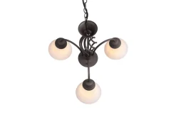 Sisustusvalaisimet^Trio Lighting kattokruunu Rustica 3-os E27 rustiikki