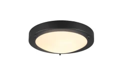 Sisustusvalaisimet^Trio Lighting kattovalaisin Condus H2O E27 mattamusta