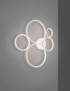 Sisustusvalaisimet^Trio Lighting kattovalaisin Rondo LED 5-os mattavalkoinen