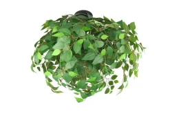 Sisustusvalaisimet^Trio Lighting kattovalaisin Leavy 70 cm 3xE14 vihreä