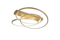 Sisustusvalaisimet^Trio Lighting kattovalaisin Darvin LED kulta