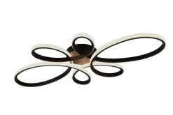 Sisustusvalaisimet^Trio Lighting kattovalaisin Fly LED 83 cm mattamusta