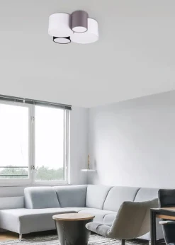 Sisustusvalaisimet^Trio Lighting kattovalaisin Hotel 4xE27 moniväri