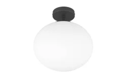 Sisustusvalaisimet^Trio Lighting kattovalaisin Fomento E27 mattamusta/valkoinen